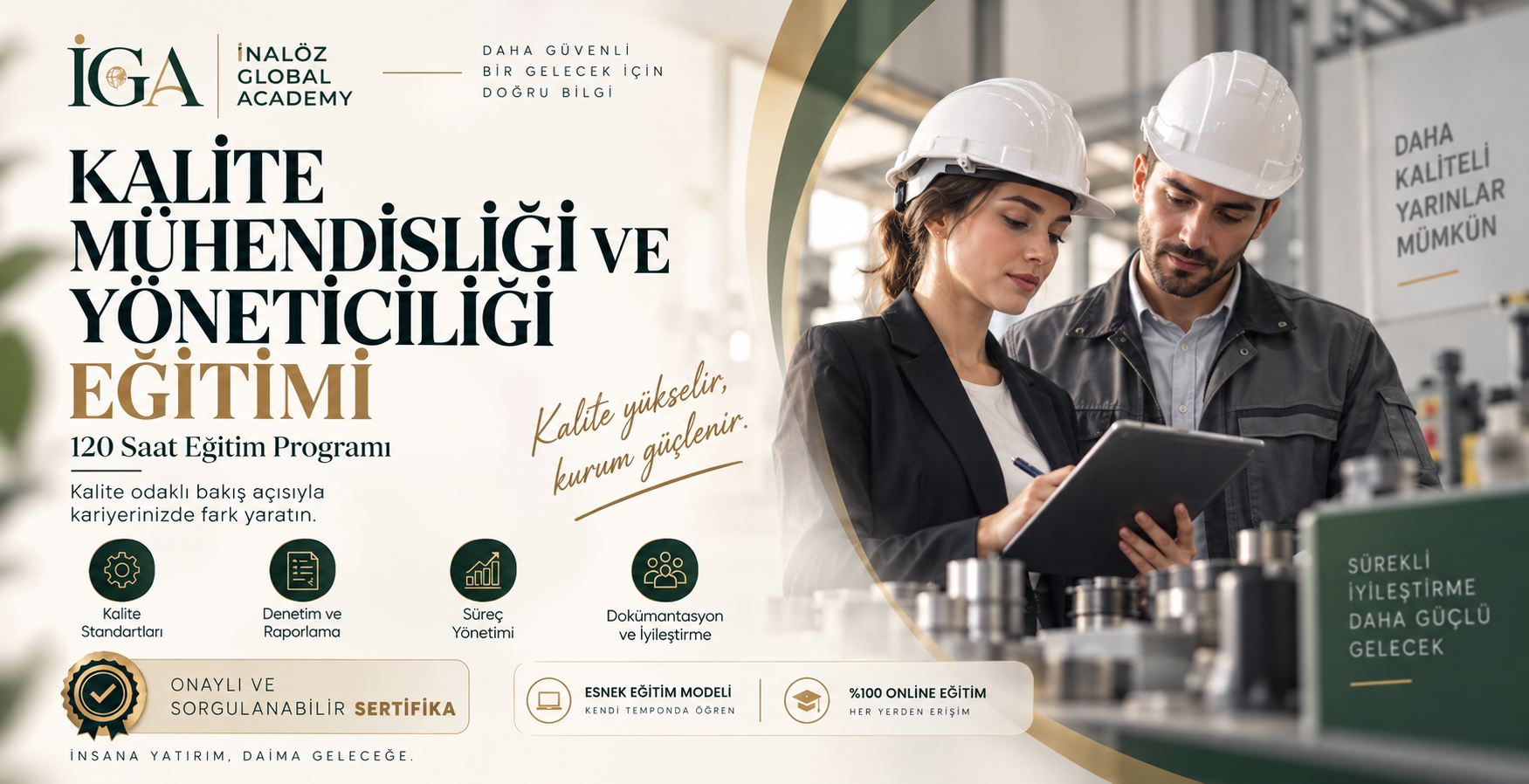 Kalite Mühendisliği ve Yöneticiliği Eğitimi